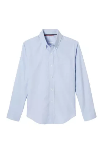 Boys Long Sleeve Oxford Shirt