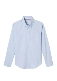 Boys Long Sleeve Oxford Shirt