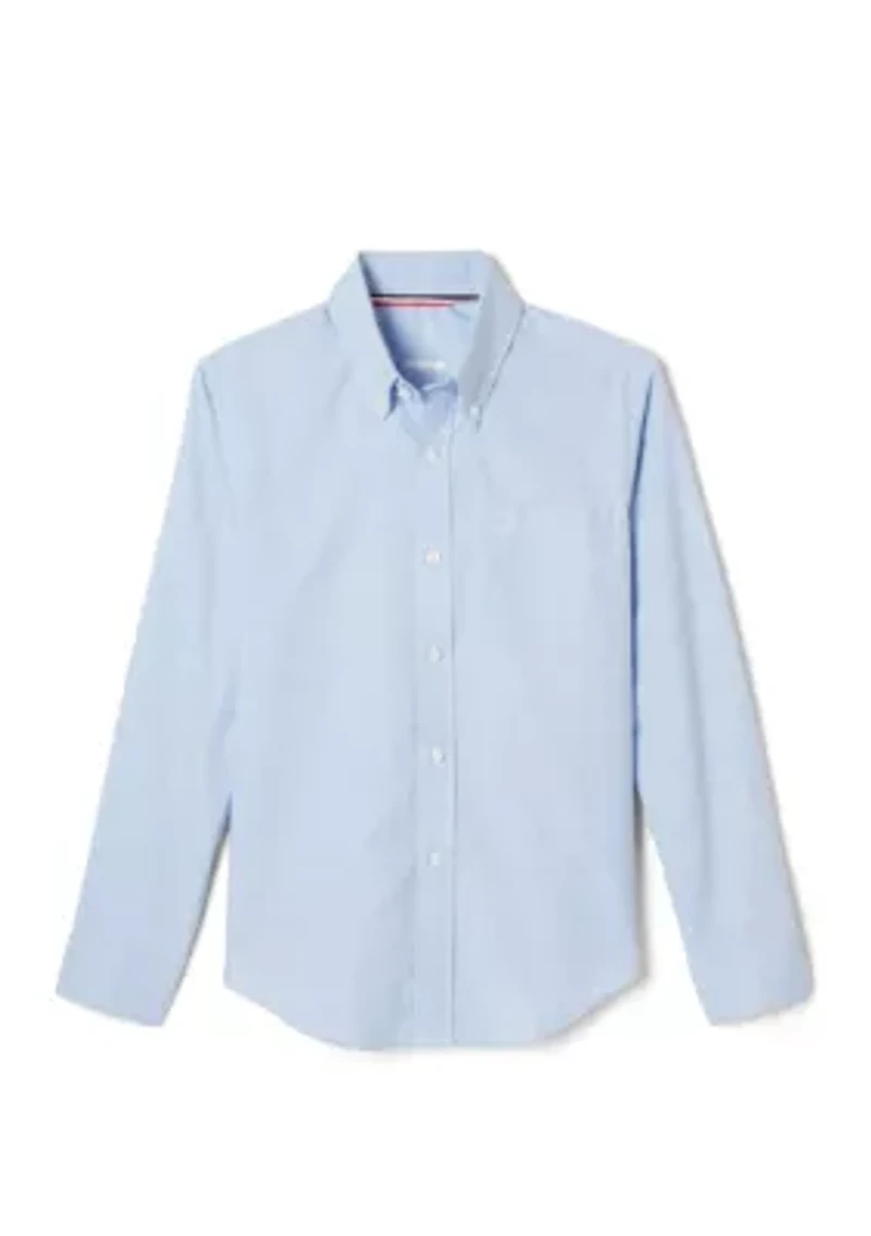 Boys Long Sleeve Oxford Shirt