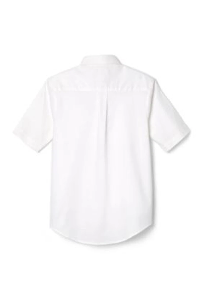 Boys Short Sleeve Oxford Shirt