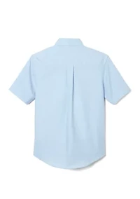 Boys Short Sleeve Oxford Shirt