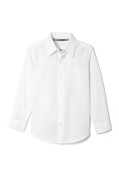 Boys Long Sleeve Classic Dress Shirt