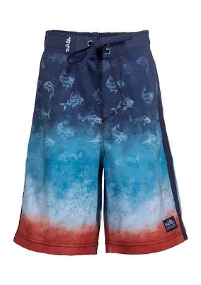 Boys 8-20 Ameritude Swim Trunks
