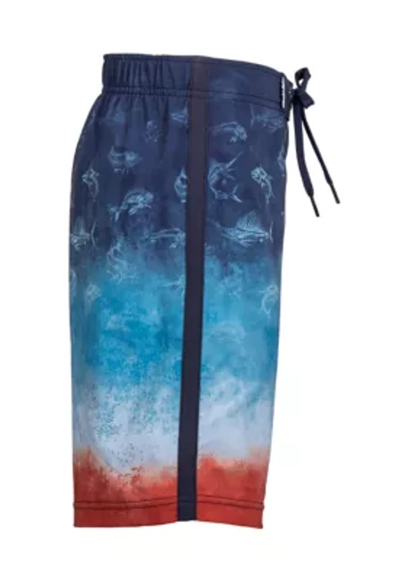 Boys 8-20 Ameritude Swim Trunks