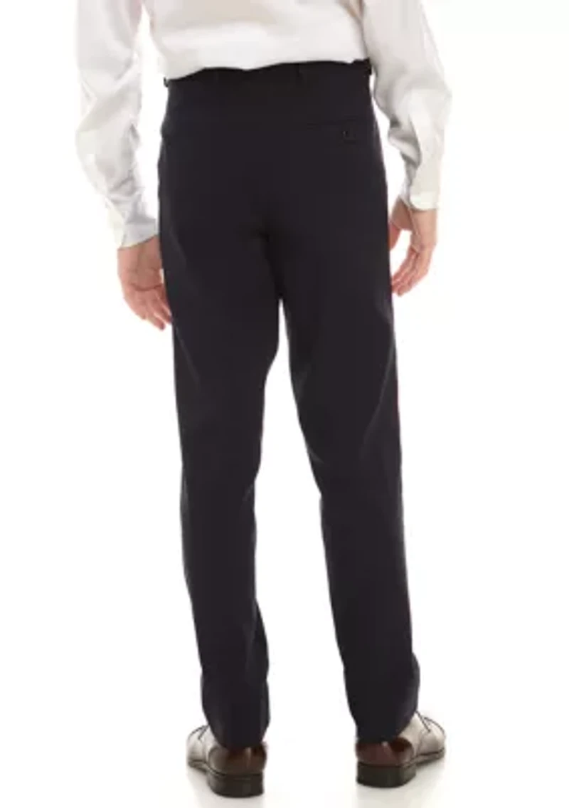 Boys 8-20 Super Stretch Navy Dress Pants