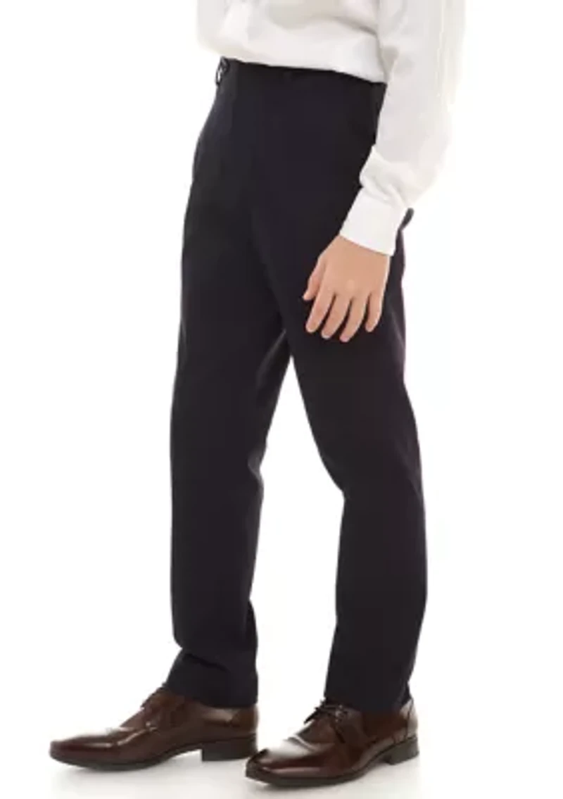 Boys 8-20 Super Stretch Navy Dress Pants