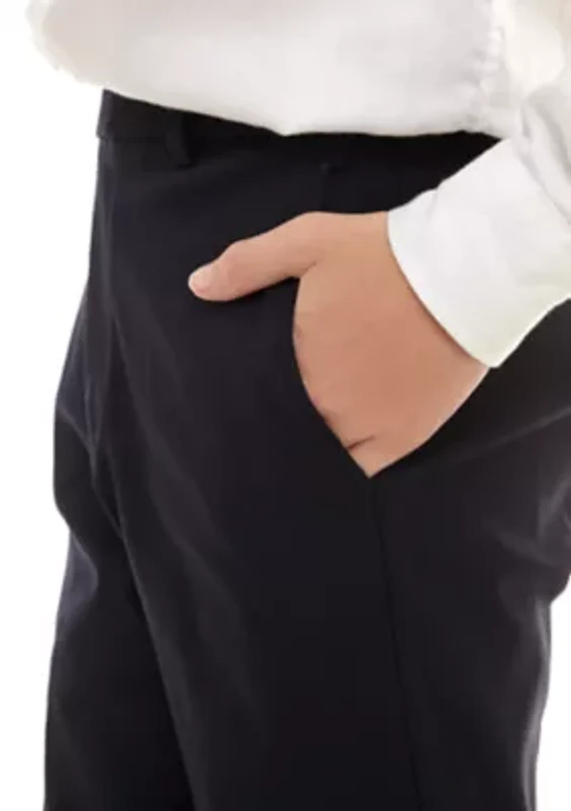 Boys 8-20 Super Stretch Navy Dress Pants
