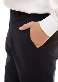 Boys 8-20 Super Stretch Navy Dress Pants