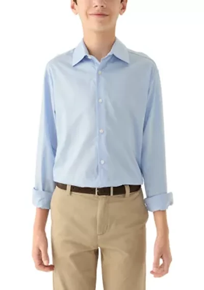 Boys 8-20 Long Sleeve Dress Shirt