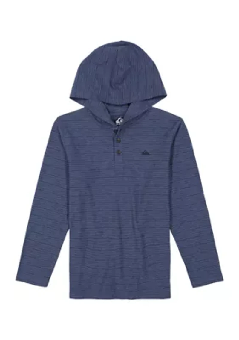 Boys 8-20 Oceans Long Sleeve Hooded T-Shirt