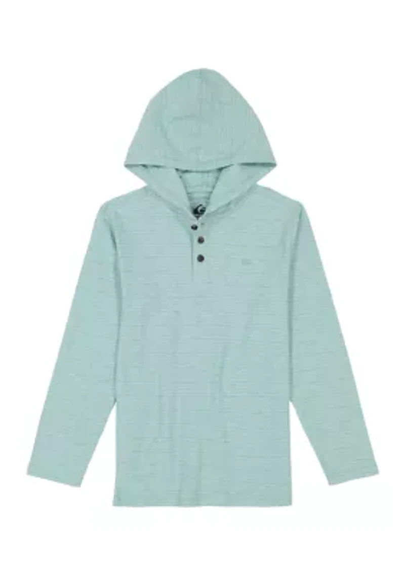 Boys 8-20 Oceans Long Sleeve Hooded T-Shirt