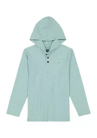 Boys 8-20 Oceans Long Sleeve Hooded T-Shirt