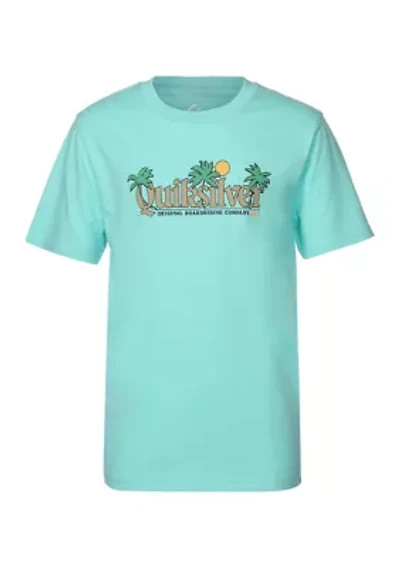 Boys 8-20 Palm Mark Short Sleeve Tee