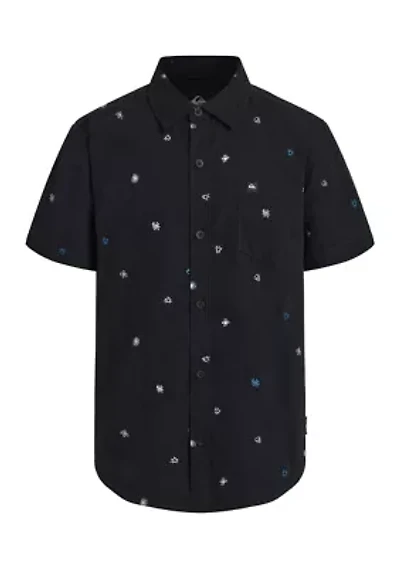 Boys 8-20 Apero Classic Short Sleeve Woven Shirt