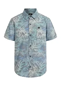 Boys 8-20 Apero Classic Short Sleeve Woven Shirt