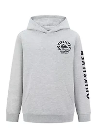 Boys 8-20 Circle Script Hoodie