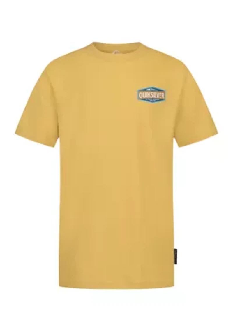 Boys 8-20 Six Point Logo Short Sleeve Shirt