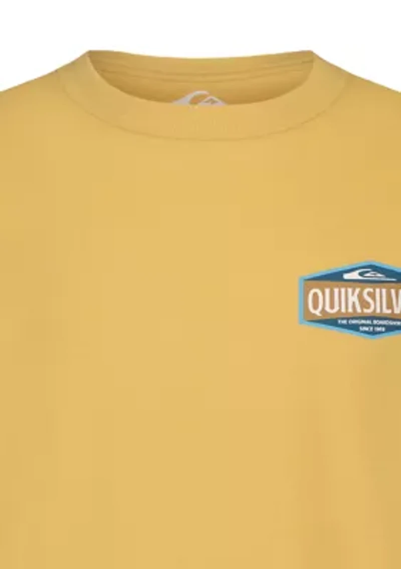 Boys 8-20 Six Point Logo Short Sleeve Shirt