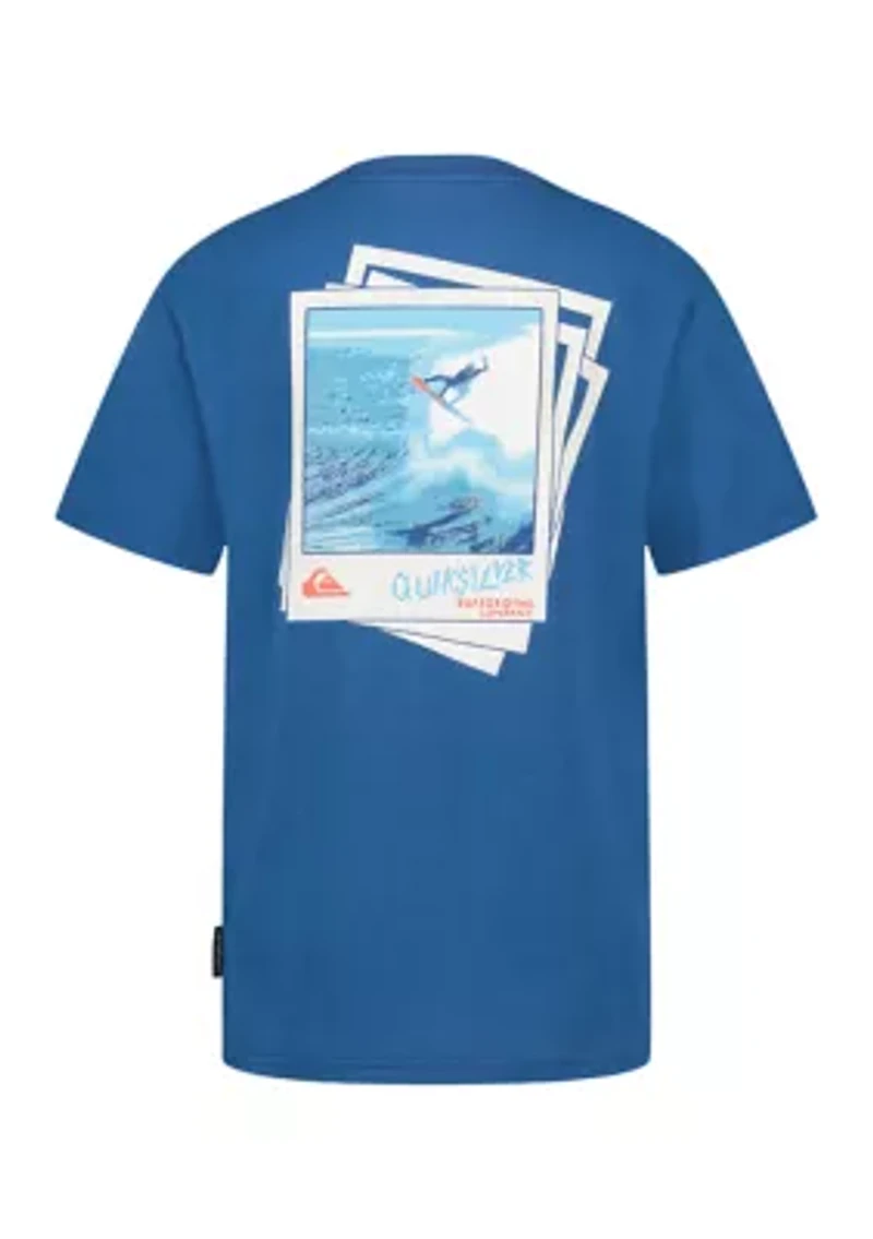Boys 8-20 Surf Snapshot Short Sleeve Shirt