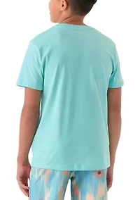 Boys 8-20 Skull Hawk Short Sleeve Graphic T-Shirt
