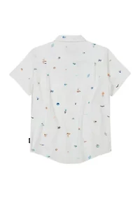 Boys 8-20 Apero Classics Short Sleeve Woven Shirt