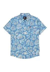 Boys 8-20 Shades Classic Short Sleeve Woven Shirt