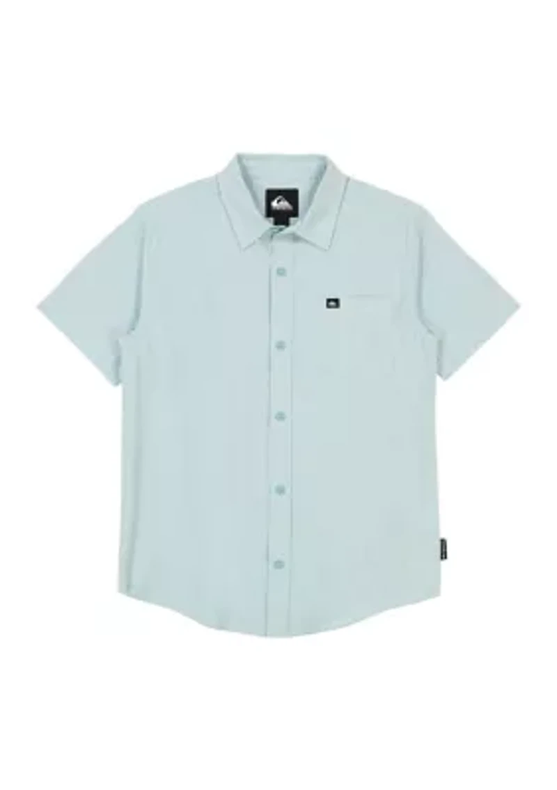 Short Sleeve Oxford Woven Shirt