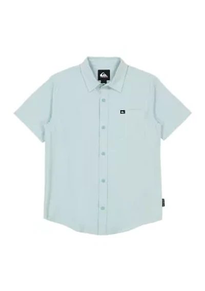 Short Sleeve Oxford Woven Shirt