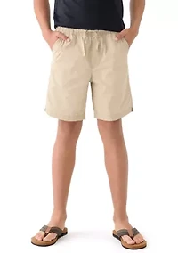 Boys 8-20 Cotton Blend Pull On Shorts