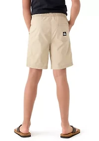 Boys 8-20 Cotton Blend Pull On Shorts