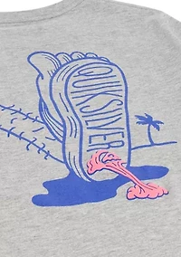 Boys 8-20 Flip Flop Short Sleeve Shirt