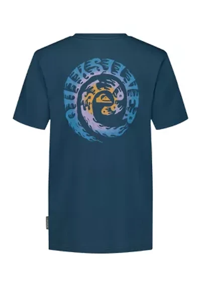 Boys 8-20 Spiral Saw Short Sleeve Graphic Shirt