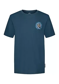 Boys 8-20 Spiral Saw Short Sleeve Graphic Shirt