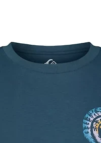 Boys 8-20 Spiral Saw Short Sleeve Graphic Shirt