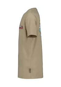 Boys 8-20 Dog Wave Graphic T-Shirt