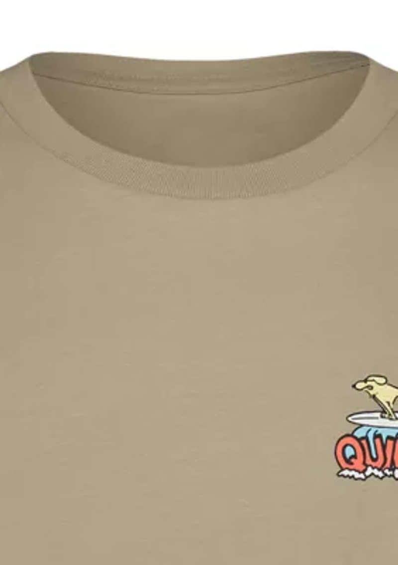 Boys 8-20 Dog Wave Graphic T-Shirt