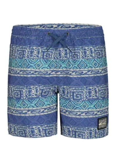 Boys 8-20 Surfsilk Printed Volley Swim Shorts