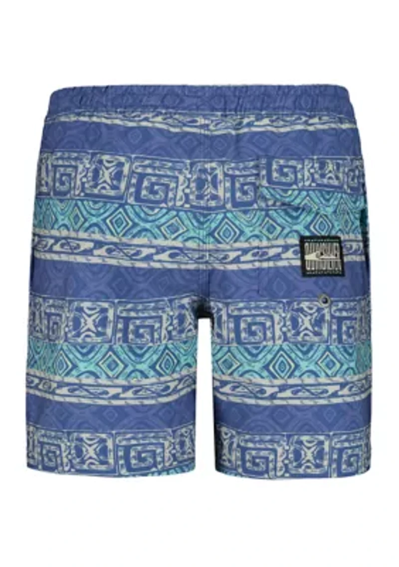 Boys 8-20 Surfsilk Printed Volley Swim Shorts