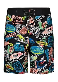 Boys 8-20 Everyday Sticker Print Board Shorts