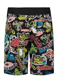 Boys 8-20 Everyday Sticker Print Board Shorts