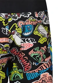 Boys 8-20 Everyday Sticker Print Board Shorts