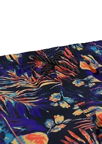 Boys 8-20 Tropical Swim Shorts