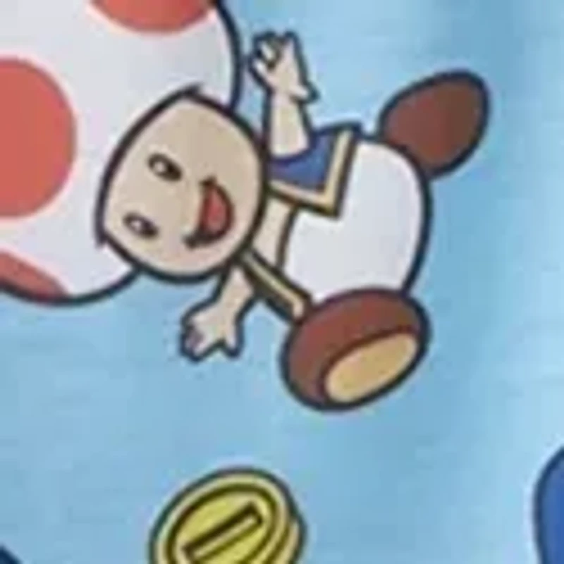 Boys 4-10 Mario Printed Pajama Set