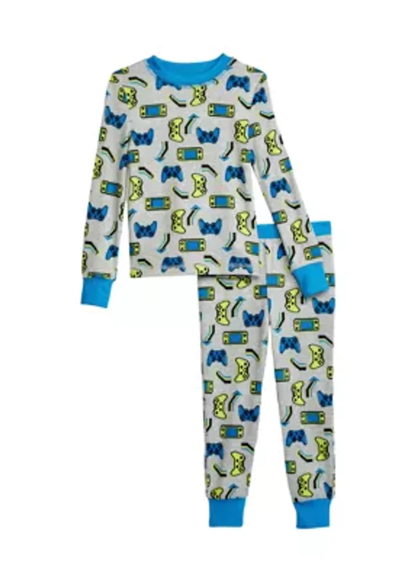 Boys 4-12 Gamer Pajama Set
