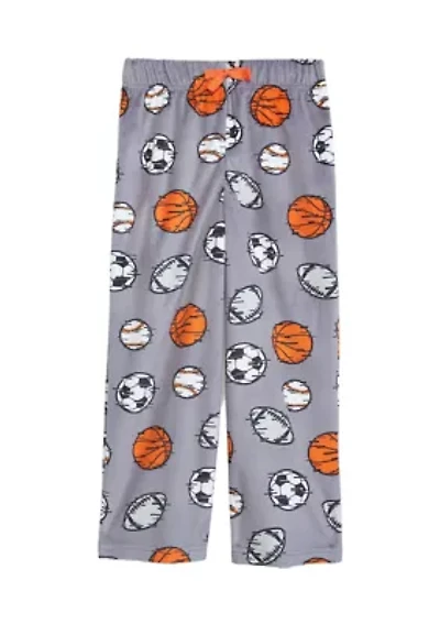 Boys 4-7 Sports Printed Pajama Pants