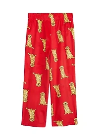 Boys 4-7 Retriever Printed Pajama Pants