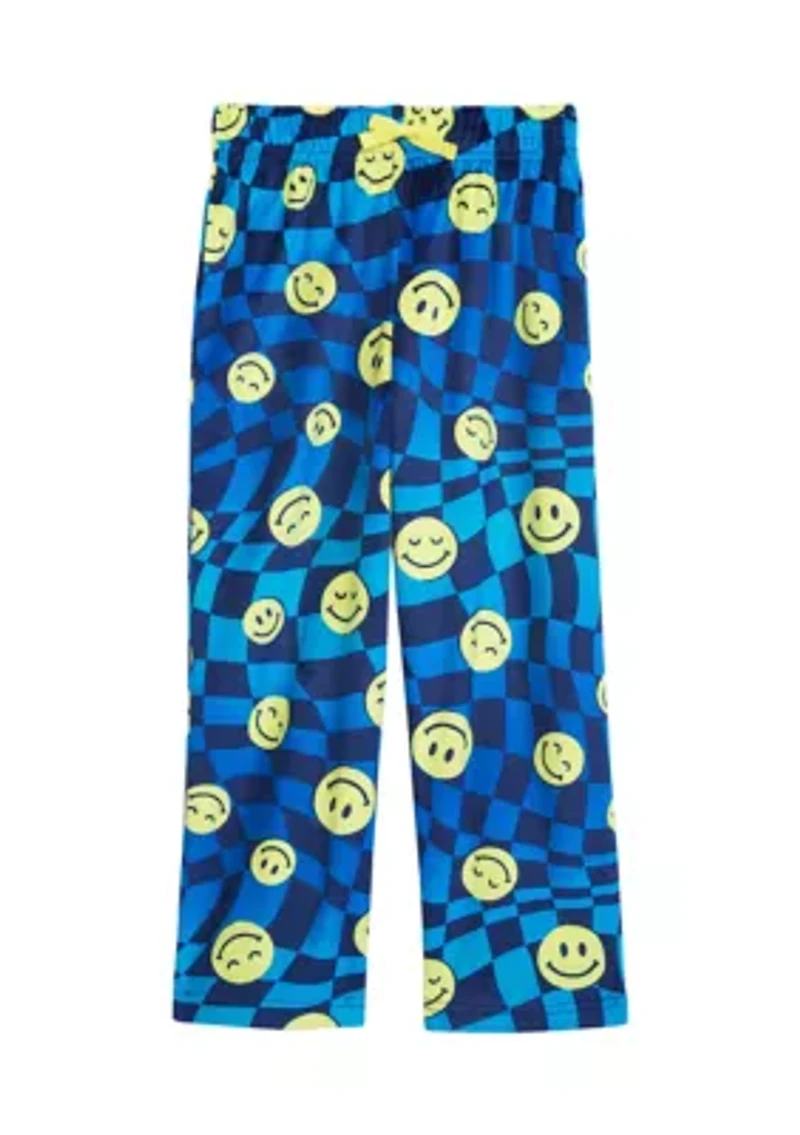 Boys 4-7 Emoji Printed Pajama Pants