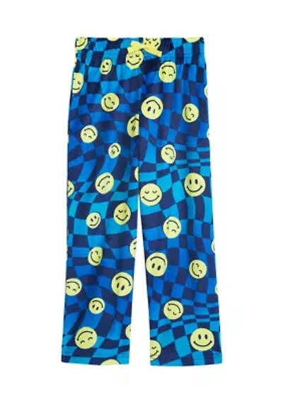 Boys 4-7 Emoji Printed Pajama Pants