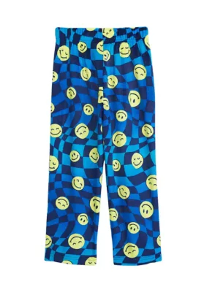 Boys 4-7 Emoji Printed Pajama Pants