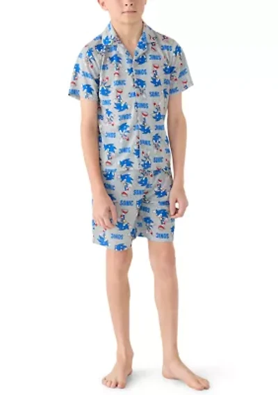 Boys 8-20 Sonic the Hedgehog Pajama Set
